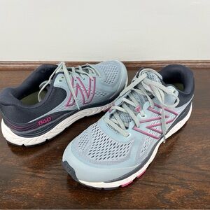 New Balance 840 V5 Sneakers Womens Running Shoes Size 12 Gray Blue